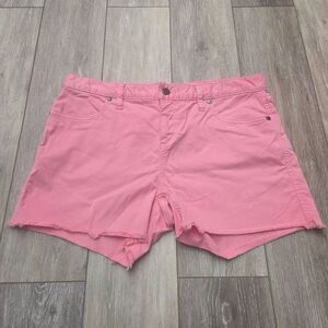 Carve Designs Oahu 4" shorts pink cut off shorts size 8 stretch